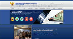 Desktop Screenshot of ekon.go.id
